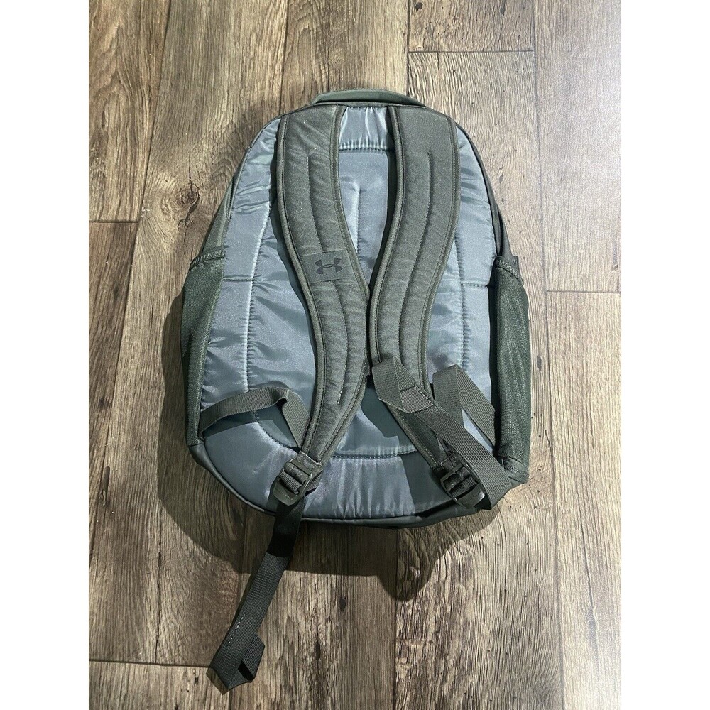 Under Armour UA Backpack Black green “Sample” Fall/Winter 2020 Rare Tamanho - Picture 3 of 6